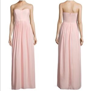 Parker Bayou strapless silk maxi dress
